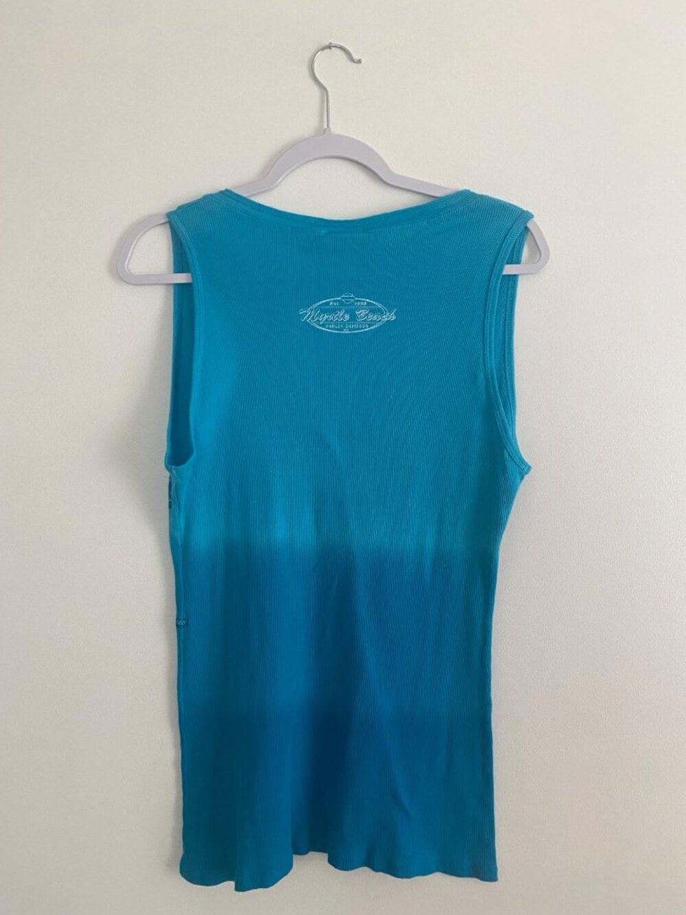 Harley-Davidson Women’s Blue "Harley Girl" Tank Top Myrtle Beach Logo Size XL - Picture 3 of 6